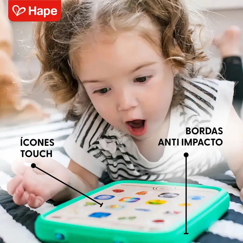 Tablet de Madeira Interativa Magic Touch para Bebê 12 Meses+ | Hape
