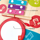 Hape Premium Andador Musical Educativo de Madeira com Atividades para Bebês