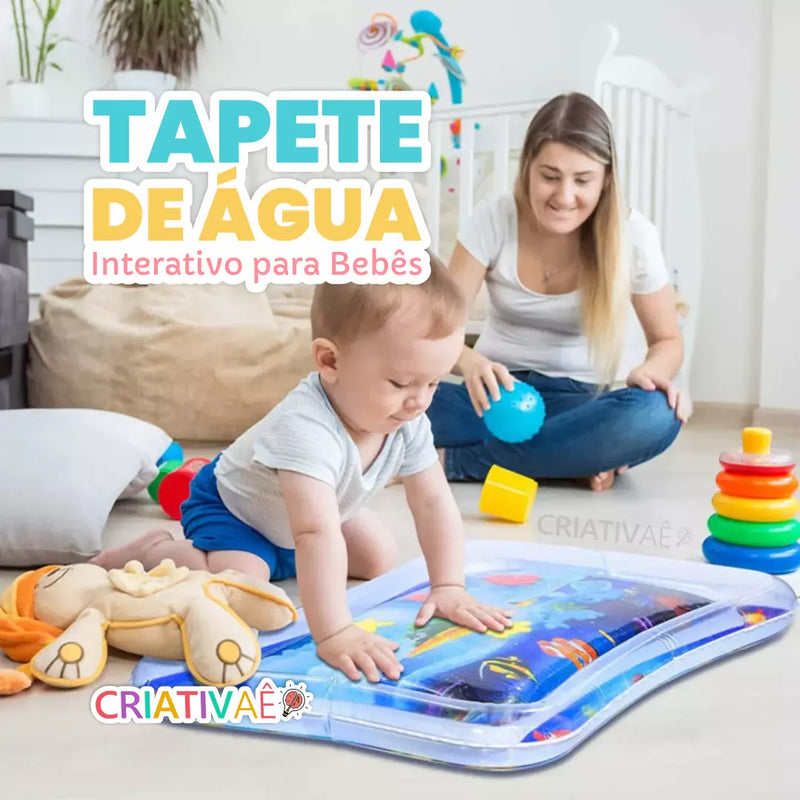 Tapete de Água Interativo para Bebês