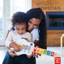 Guitarra Infantil Brinquedo Musical Educativo de Madeira com Magic Touch – Hape Baby Einstein