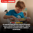 Guitarra Infantil Brinquedo Musical Educativo de Madeira com Magic Touch – Hape Baby Einstein