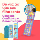 Dispositivo de Comunicação Infantil com Voz Gravável – Apoio para Crianças Não Verbais e Autistas | CRIATIVAE