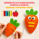 Kit de Costura Criativa para Crianças – Manualidades Seguras e Educativas | CRIATIVAE