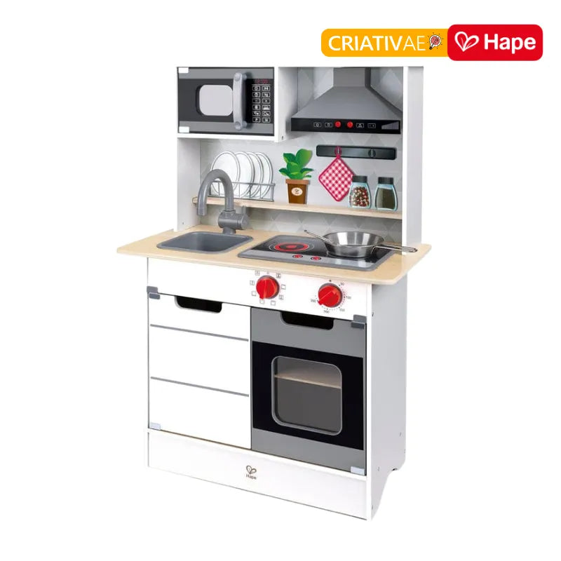 Cozinha de Brinquedo Moderna Inteligente com Luz e Som | HAPE