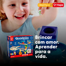 Hape Quadrilla Cliffhanger Wooden Ball Run Blocks