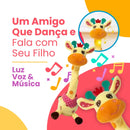 Girafa Dançante e Falante – Pelúcia Musical Interativa | CRIATIVAE