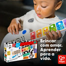 Guitarra Infantil Brinquedo Musical Educativo de Madeira com Magic Touch – Hape Baby Einstein