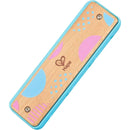 Harmónica Blues com 10 buracos - instrumento musical de madeira para crianças | Hape