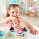 Bolo de Aniversário Mágico Interativo de Madeira com Velinha Musical Que Apaga ao Assoprar – Hape