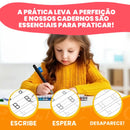 Caderno Mágico Educativo Reutilizável 6 em 1 – Aprendizado Divertido e Sustentável | CRIATIVAE
