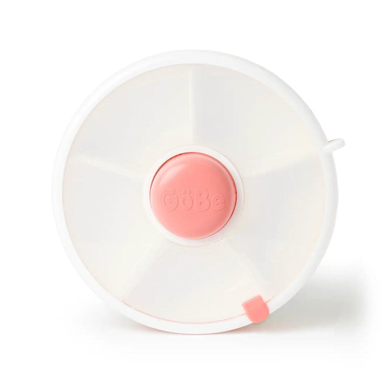 Lancheira Infantil GoBe Snack Spinner Original Portátil com Divisórias Rotativas Livre de BPA
