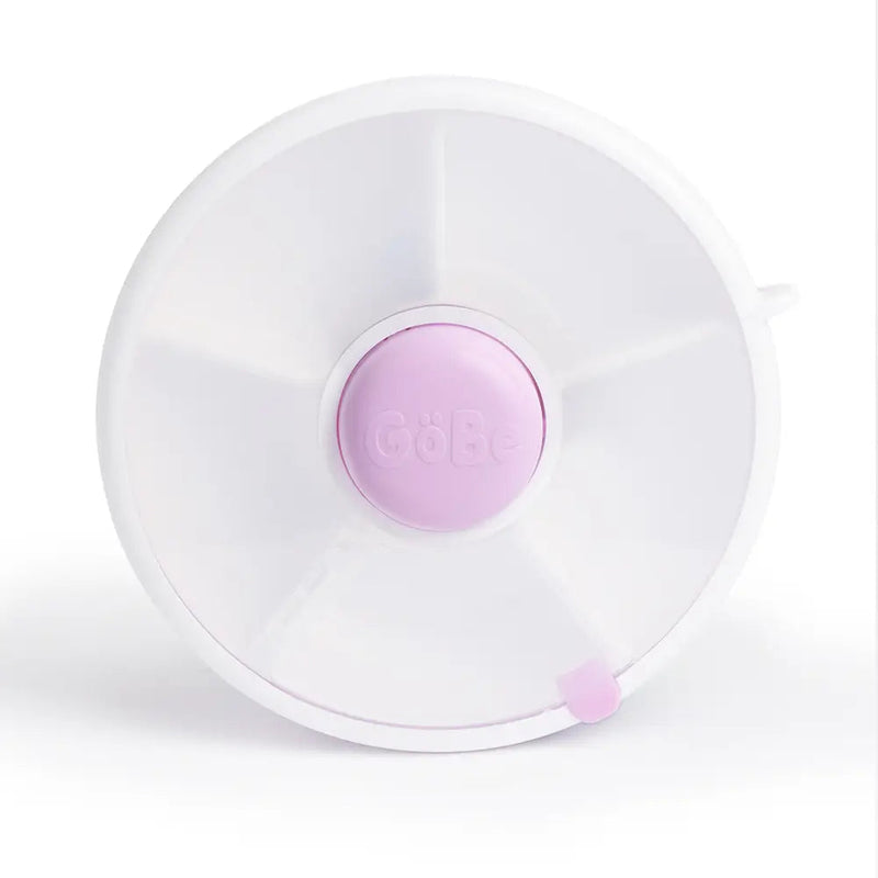 Lancheira Infantil GoBe Snack Spinner Original Portátil com Divisórias Rotativas Livre de BPA