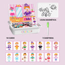 Quebra-Cabeça Magnético Educativo de Emoções e Criatividade – Brinquedo Sensorial Premium | CRIATIVAE