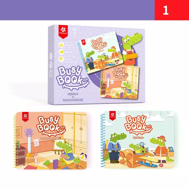 Busy Book - Livro Interativo Montessori + Brinde Exclusivo 3+ Criativaê Nível 1 