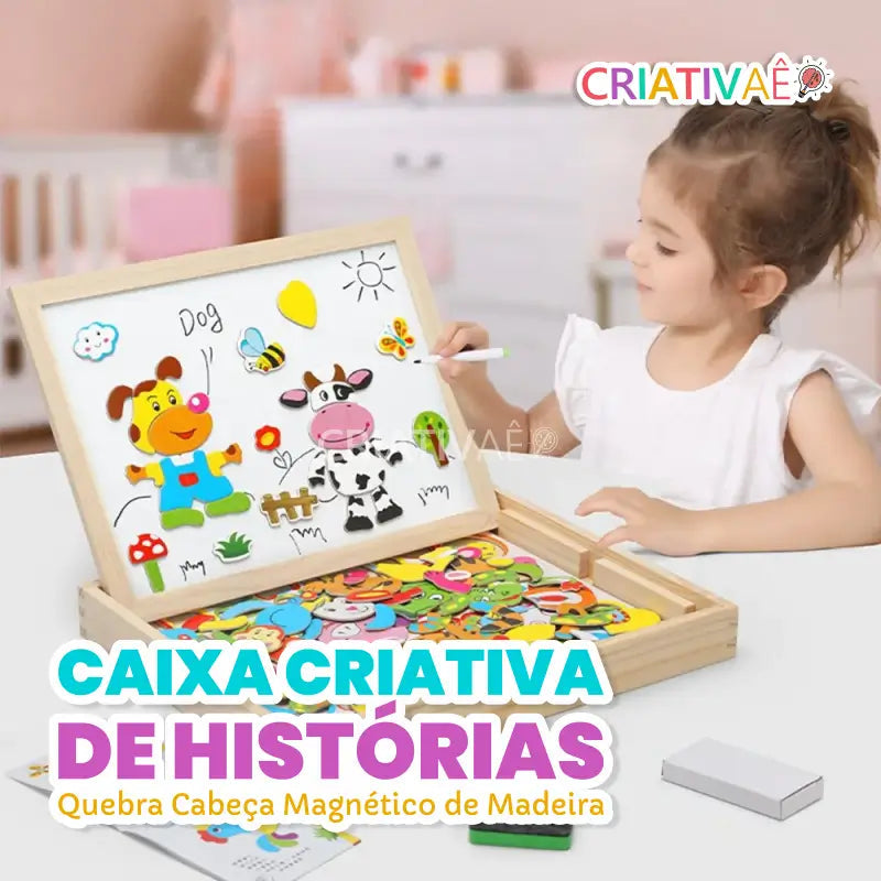 Caixa Criativa de Histórias 3+ Criativaê 