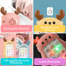 Celly Rena - Celular de Brinquedo Musical e Interativo + Brinde Exclusivo 0-2 Criativaê 