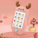 Celly Rena - Celular de Brinquedo Musical e Interativo + Brinde Exclusivo 0-2 Criativaê Rosa 