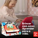 Piano Infantil Brinquedo Educativo Mágico de Madeira com Magic Touch e Design Alemão – Hape Baby Einstein