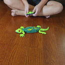 Lagarto Robótico Premium que Sobe Paredes – Brinquedo STEM Interativo com Controle Remoto | CRIATIVAE