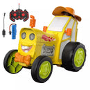 Trator Jump - Carrinho Pula Pula + Brinde Exclusivo 3+ Criativaê Amarelo 