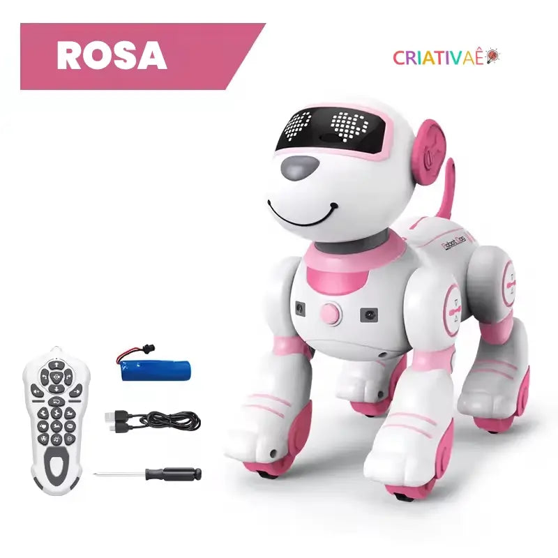 Zoomy Robô Pet  - Cachorrinho Robô de Controle Remoto