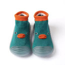 Animashoes - Sapatinho de Animais com Sola de Silicone Criativaê Verde Patinho 6 - 12 Meses 