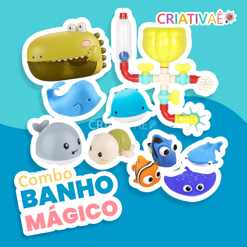 Combo Banho Mágico + Brinde Exclusivo 0-2 Criativaê 