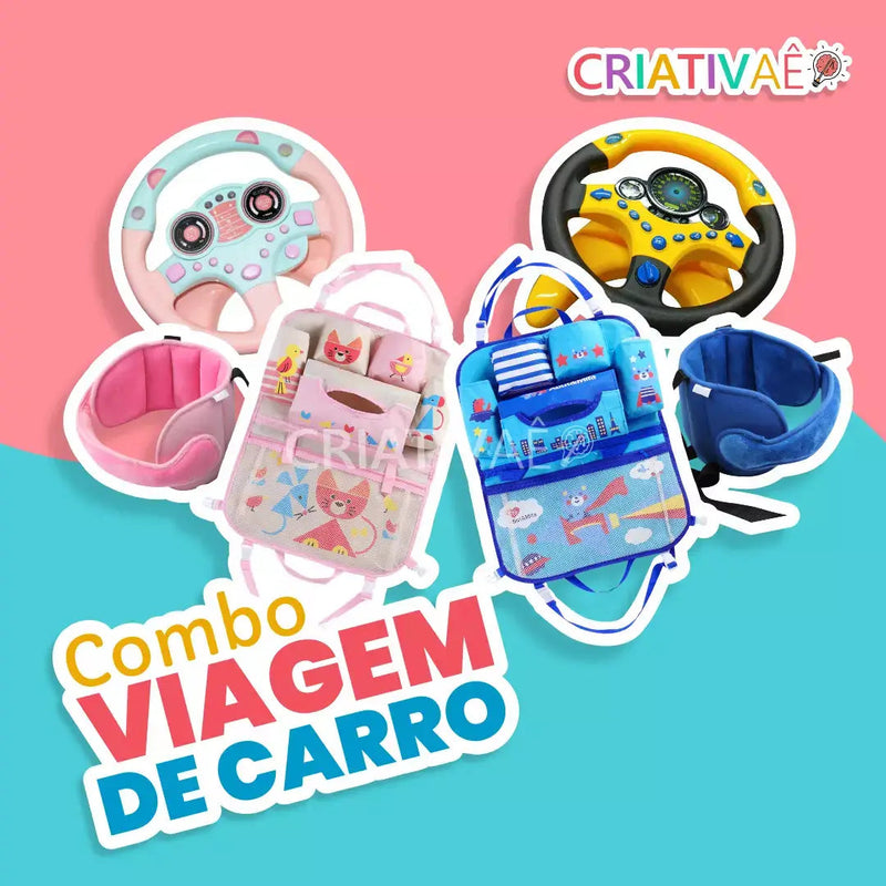 Combo Viagem de Carro + Brinde Exclusivo 3+ Criativaê 