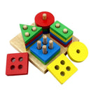 KIT com 7 Brinquedos Educacionais Montessori - Diversa Kids I&C 3 Criativaê 