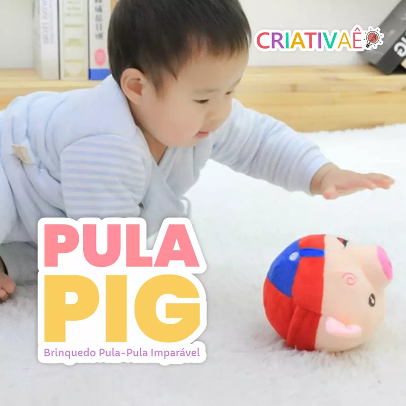 Pula Pig - Porquinho Pula-Pula Imparável + Brinde Exclusivo Criativaê 