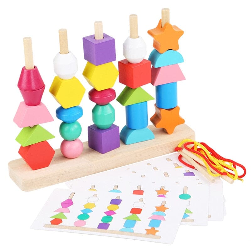 Quebra cabeça correpondente Montessori- Brinquedo interativo Criativaê 