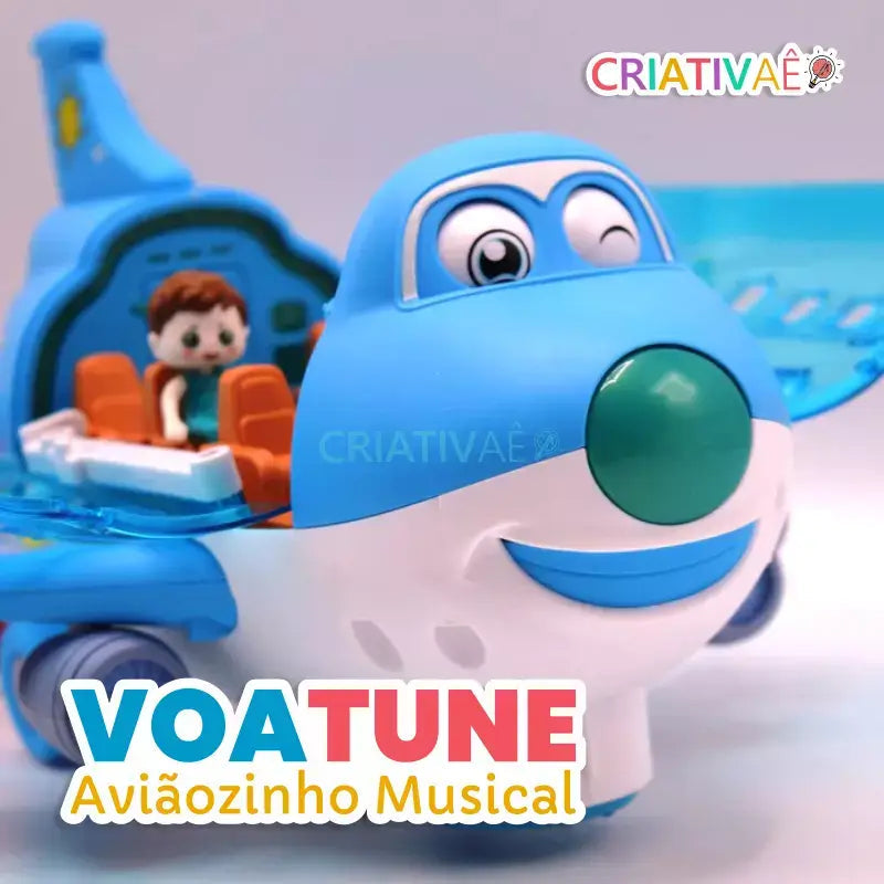 VoaTune - Aviãozinho Musical + Brinde Exclusivo 3+ Criativaê 